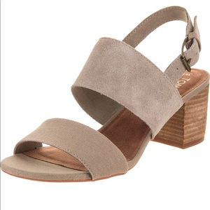 TOMS Poppy Suede Sandal